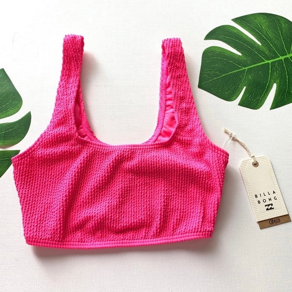 🌺BILLABONG Summer High Crop Tan🌺 - Picture 2 of 4